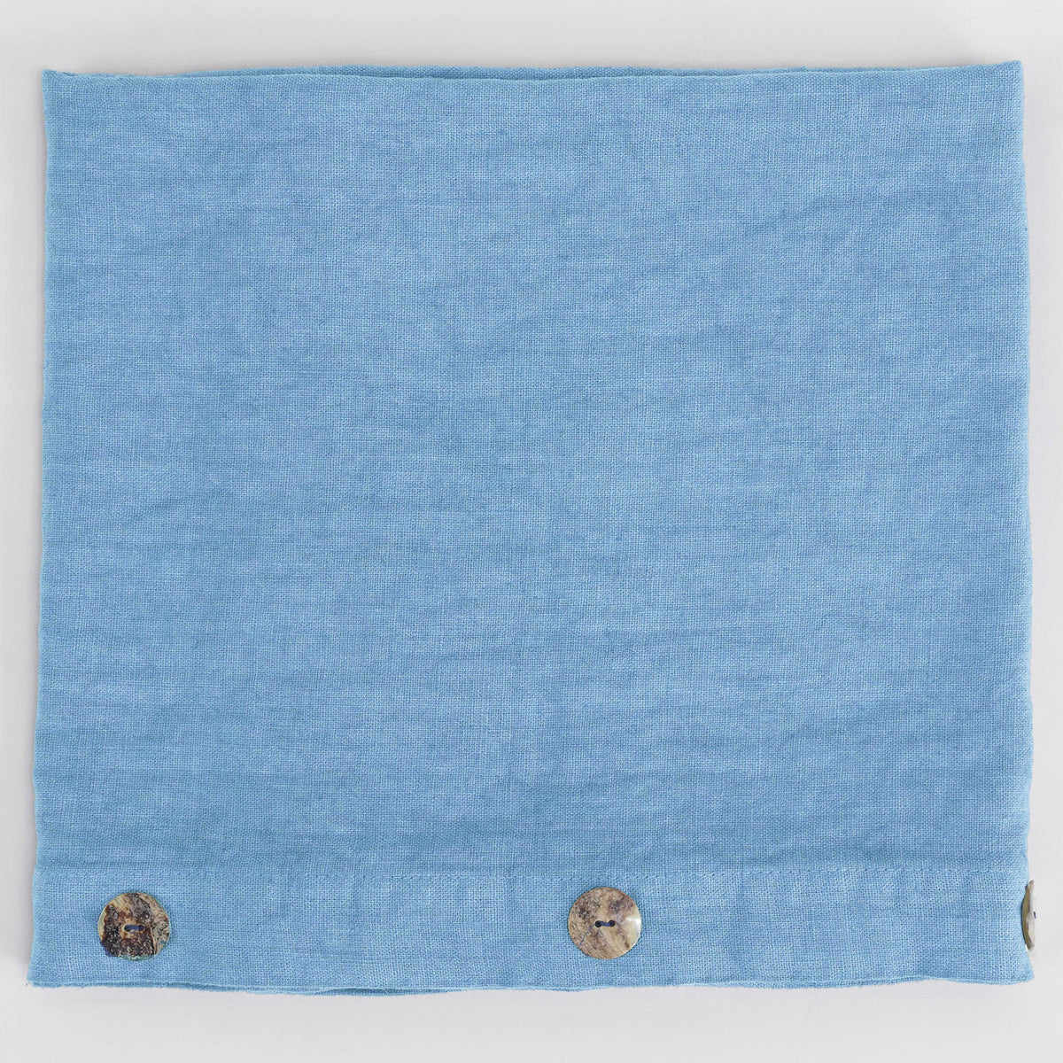 Modular runner with buttons and buttonholes
