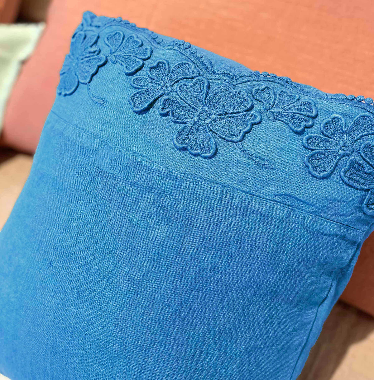 Pillowcase with Petals embroidery * while stocks last