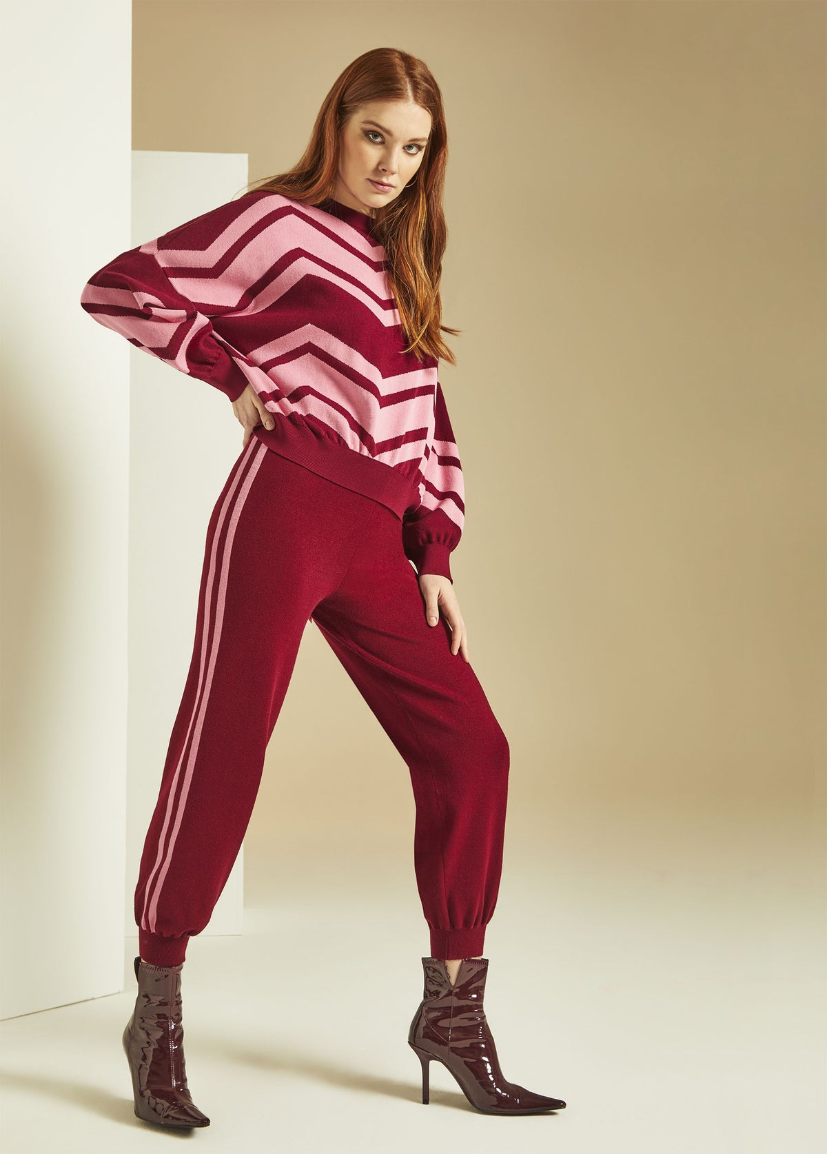 Two-tone joggers