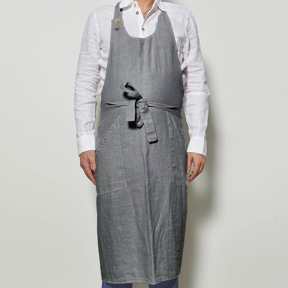 Apron with bib