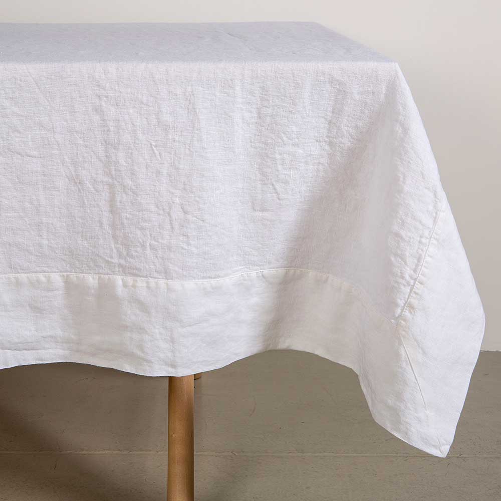 Tablecloth with frame