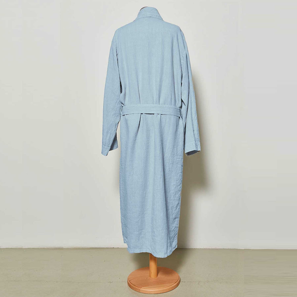 Accappatoio unisex in lino sciallato