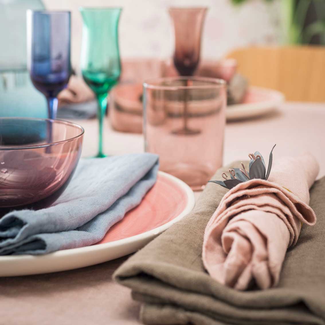 Set of 4 napkins
