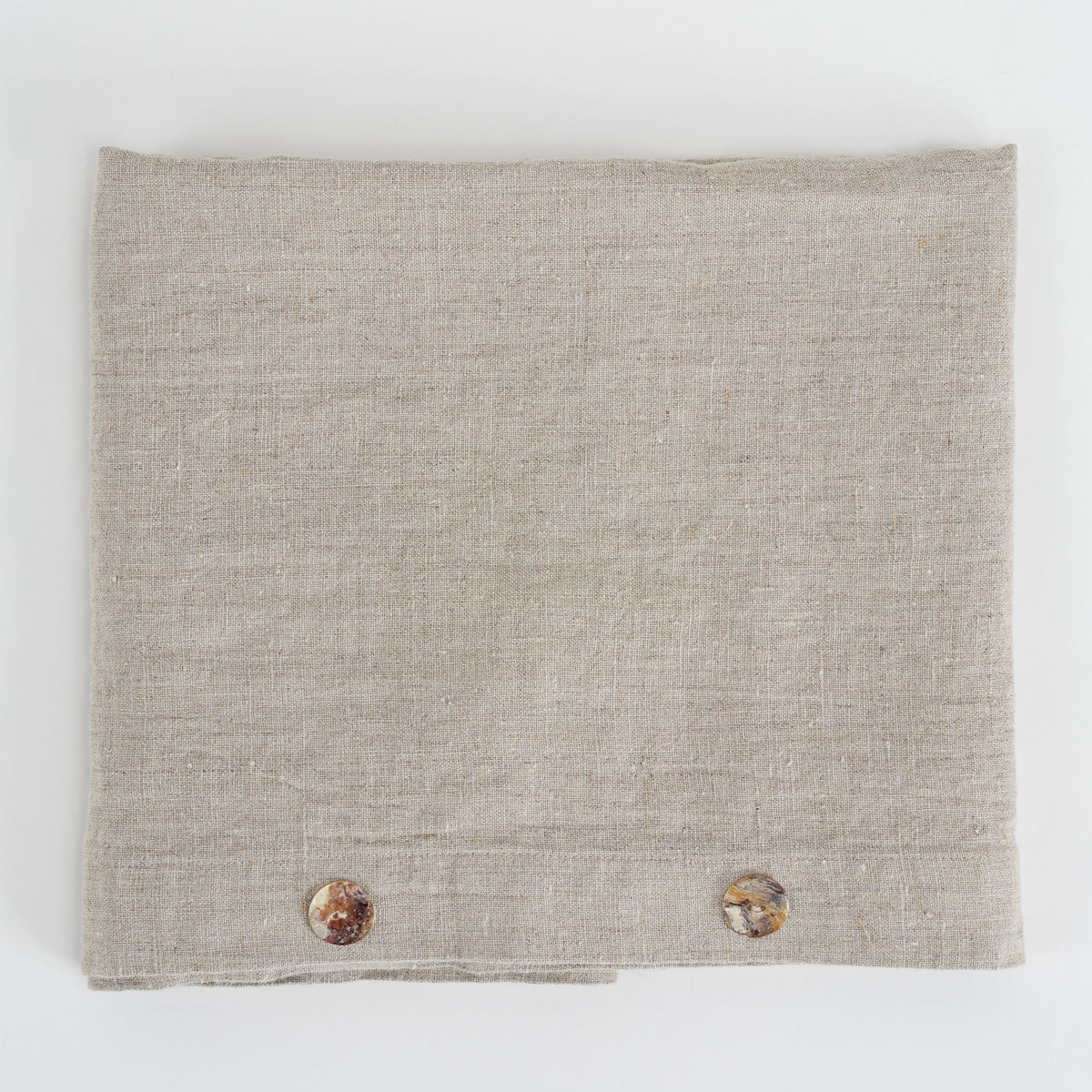 Modular runner with buttons and buttonholes