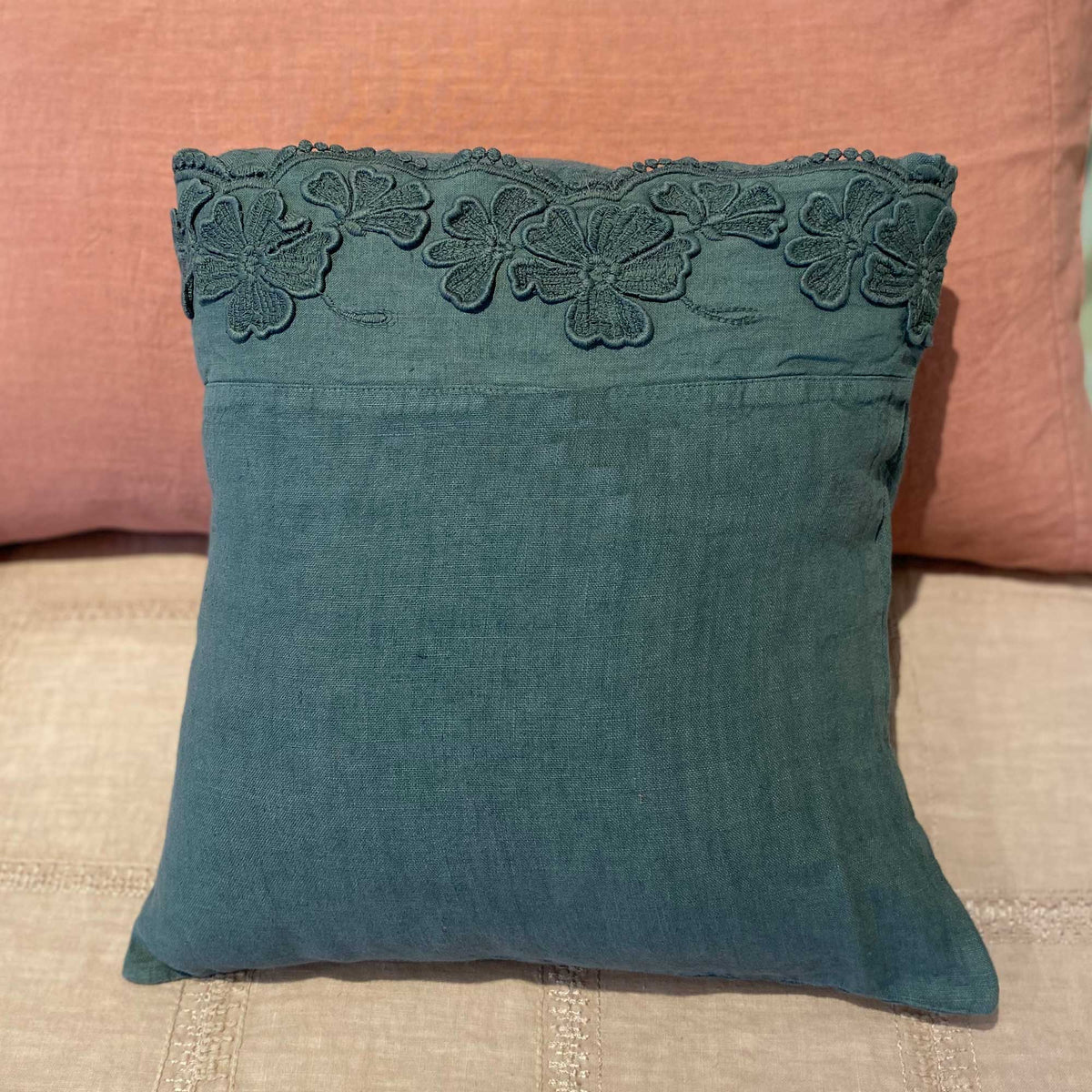 Pillowcase with Petals embroidery * while stocks last