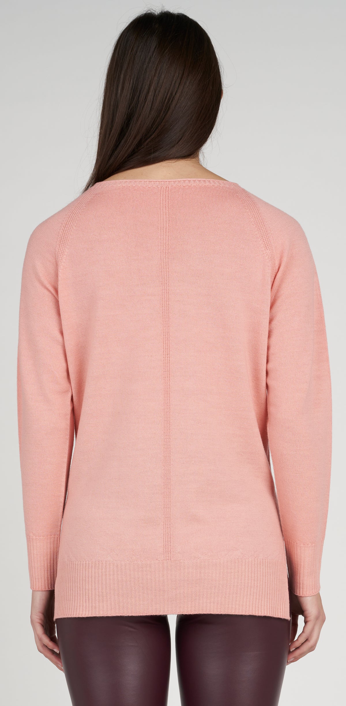 Teardrop neckline top