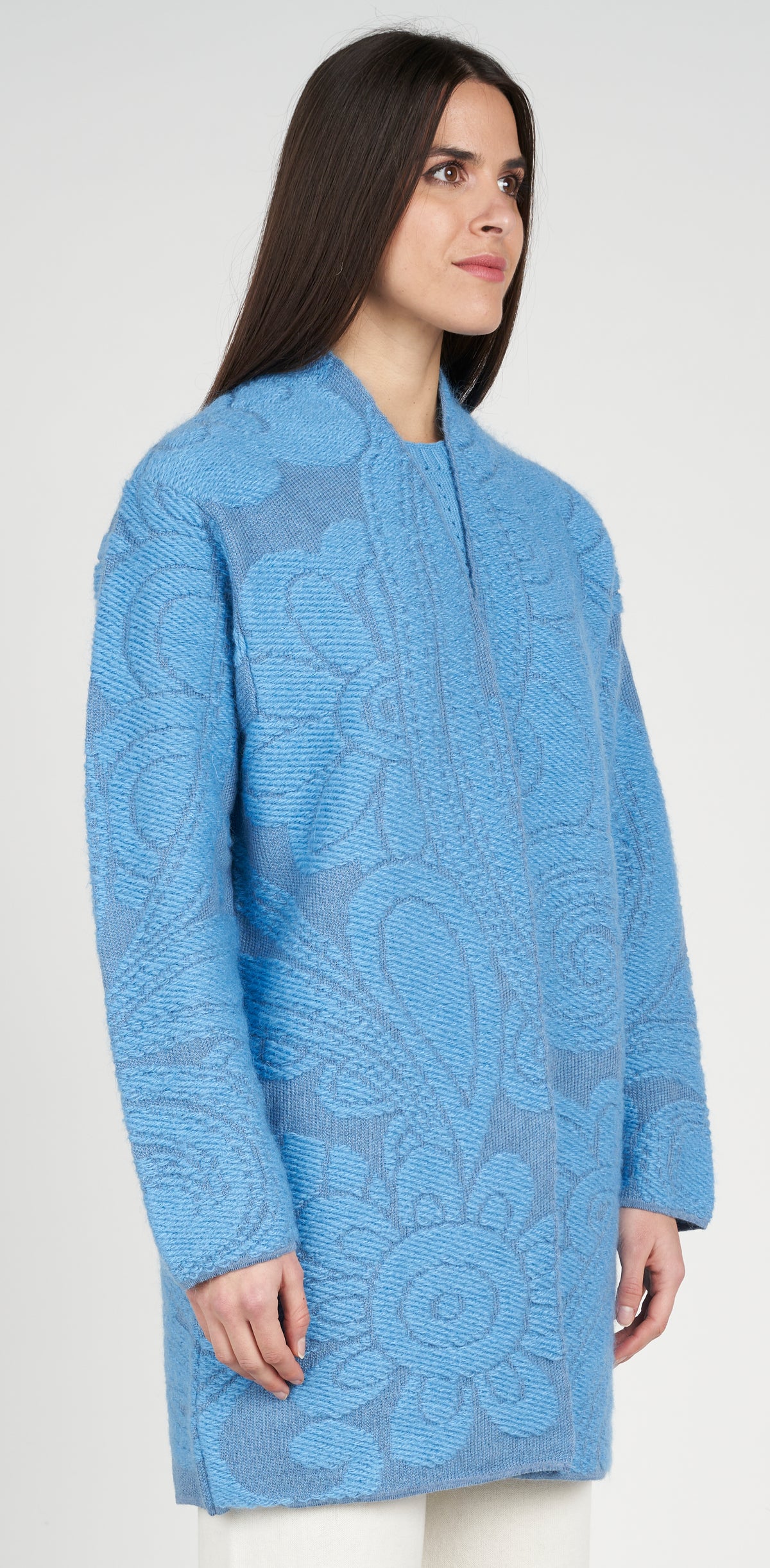 Jacquard coat