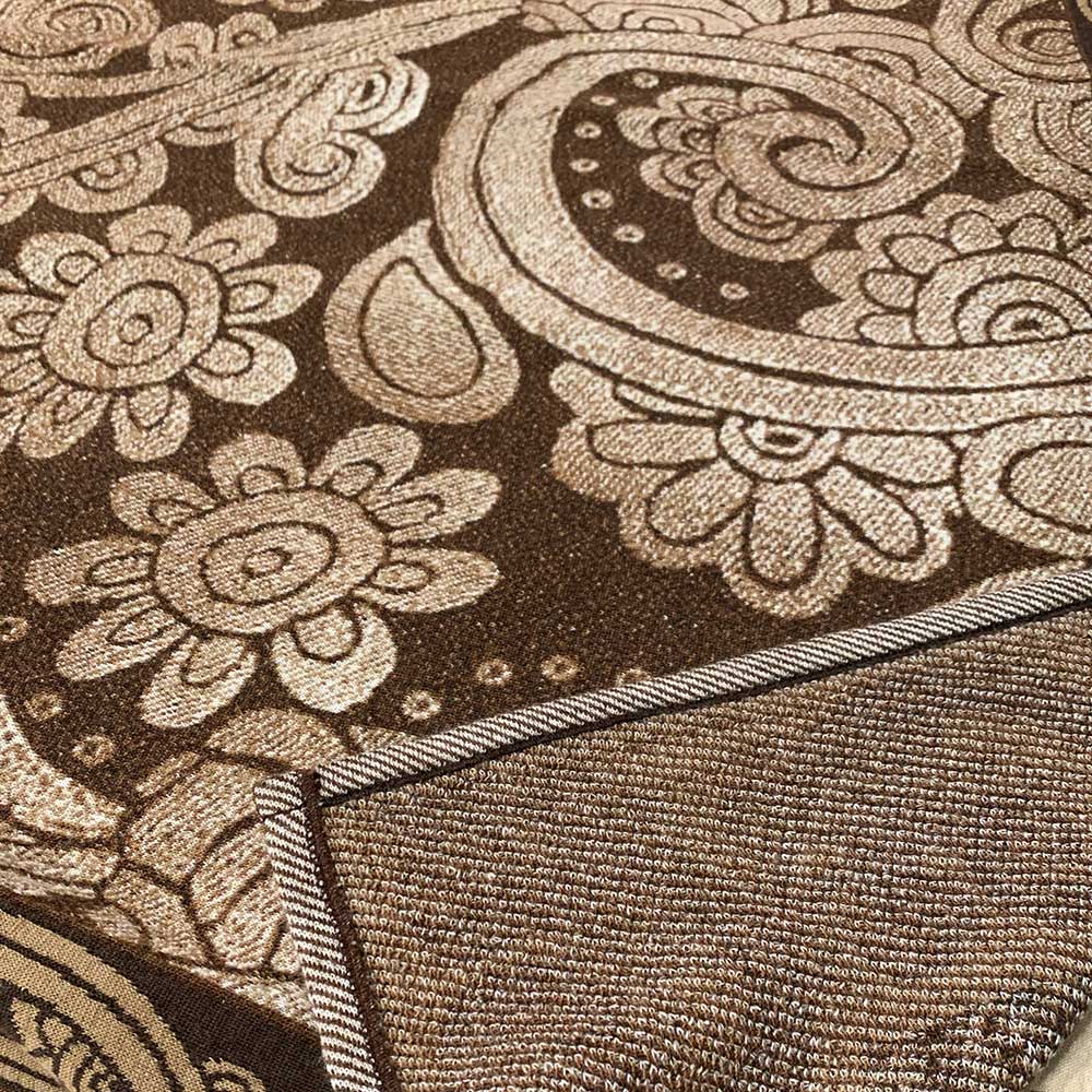 Pladi disegno Cashmere tabacco * fino a esaurimento